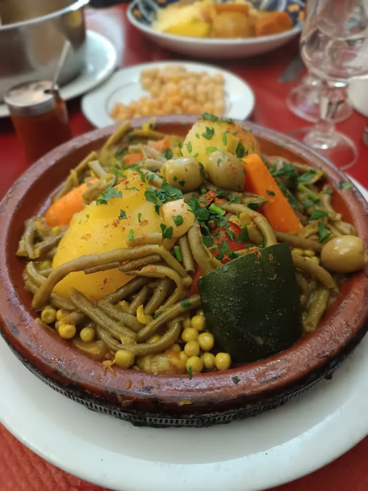 Tagine de Légumes Et Agneau